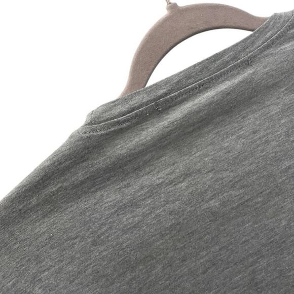 Playboy x Missguided Grey Cropped Short Sleeve Graphic Tee - Picture 6 of 7